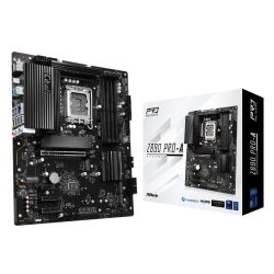 ASRock Z890 PRO-A ATX Motherboard LGA1851 DDR5 PCIe 5.0 TB4 ASRock Z890 PRO-A ATX Motherboard LGA1851 DDR5 PCIe 5.0 TB4
